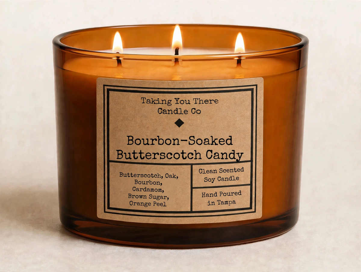 Bourbon-Soaked Butterscotch Candy
