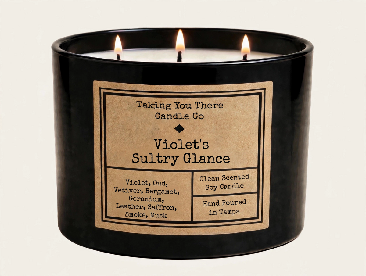 Violet's Sultry Glance