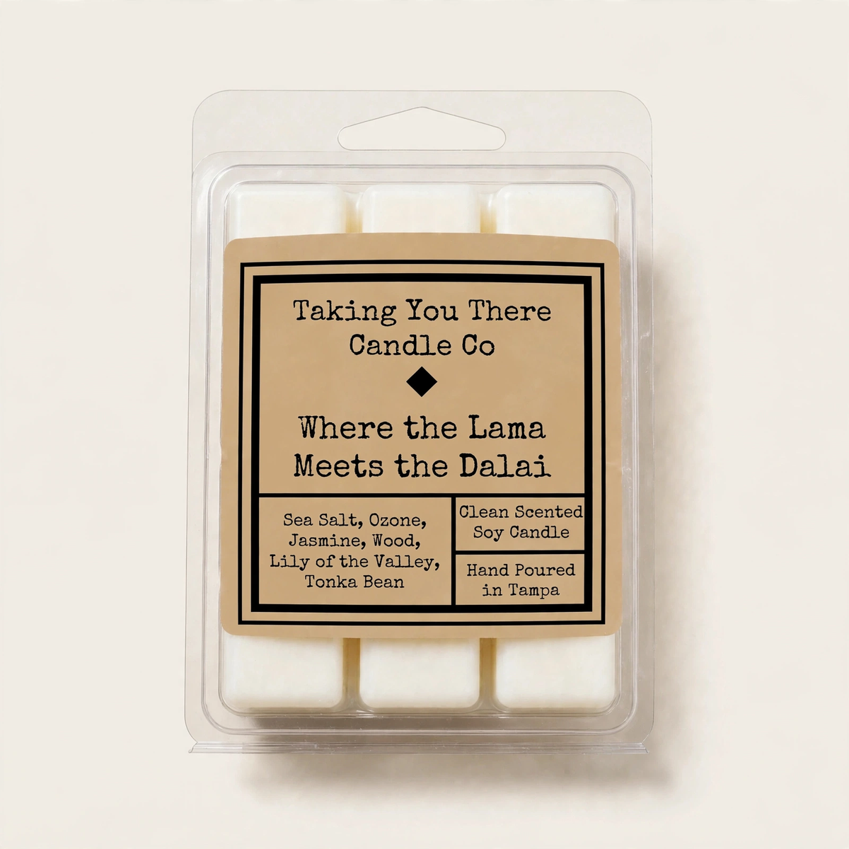Where the Lama Meets the Dalai- Wax Melt
