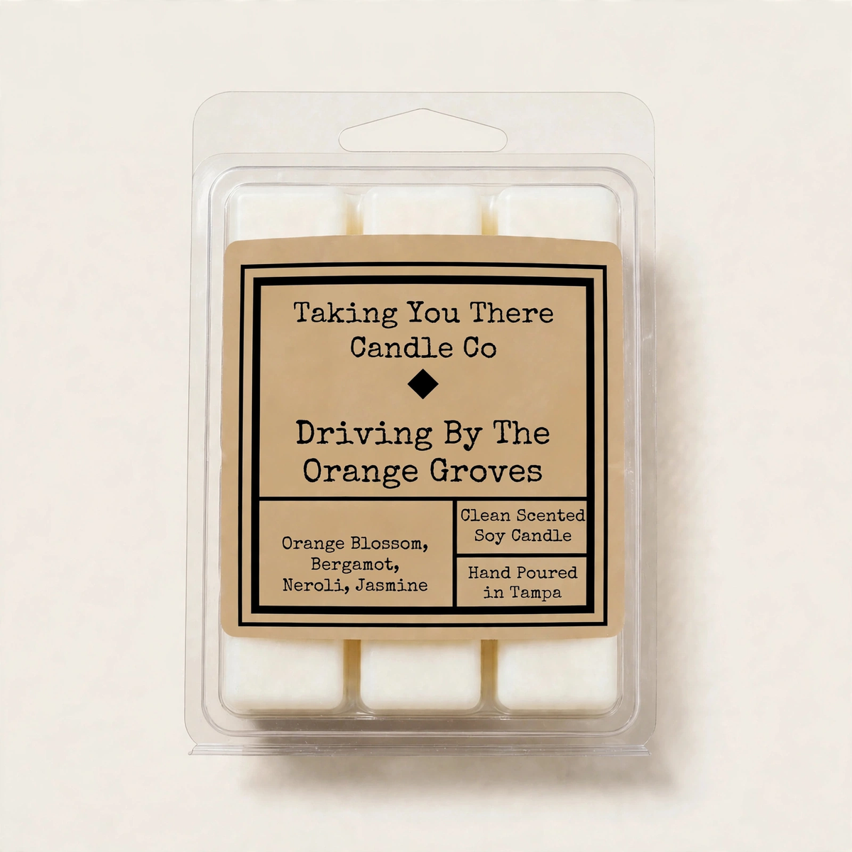 Driving By The Orange Groves- Wax Melt