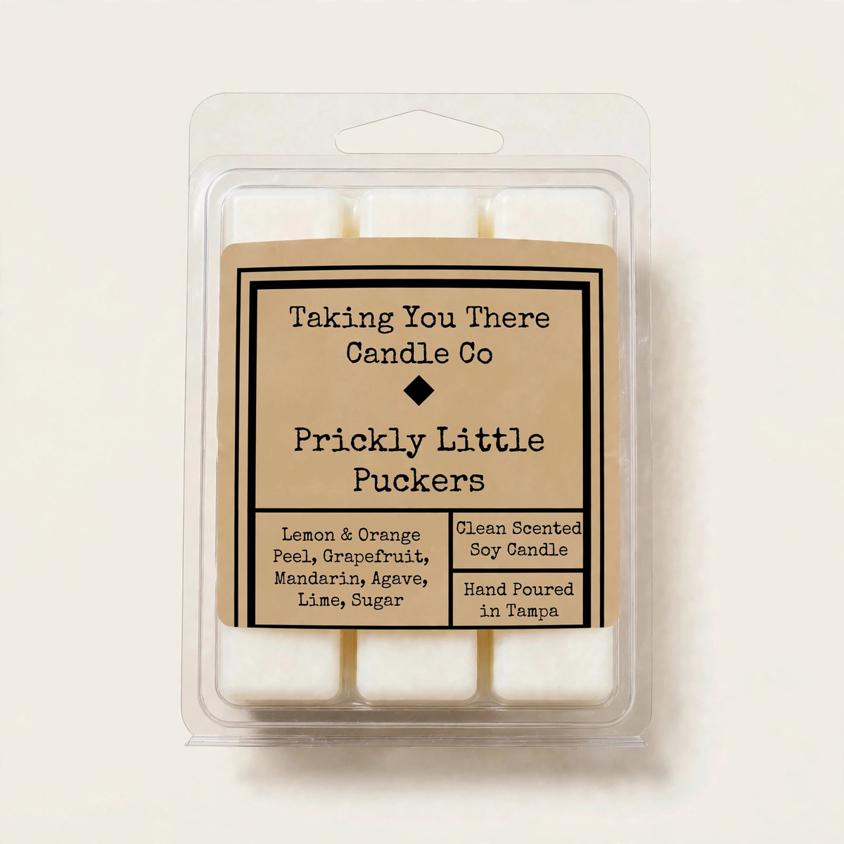Prickly Little Puckers- Wax Melt
