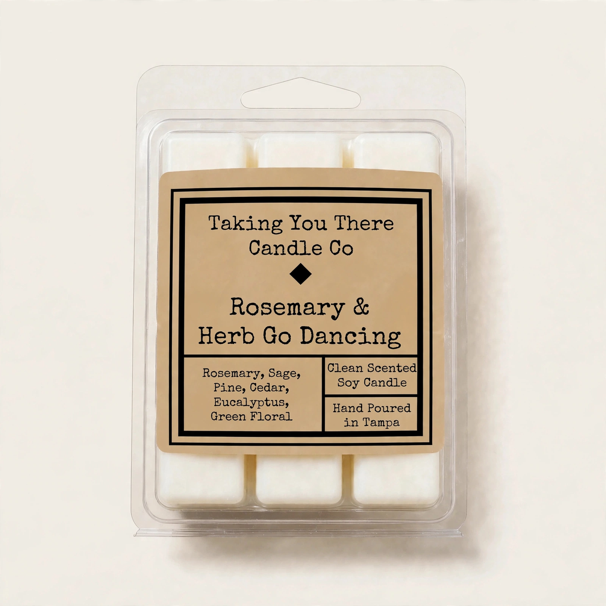 Rosemary & Herb Go Dancing- Wax Melt