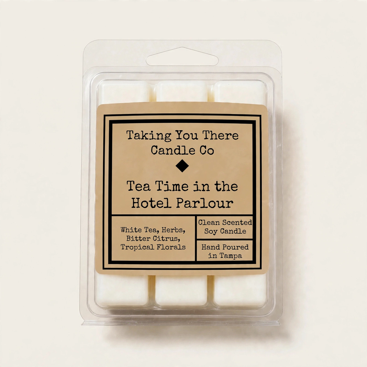 Tea Time in the Hotel Parlour- Wax Melt